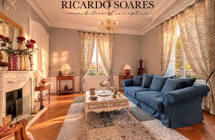60700 SACY-LE-GRAND / ÉLÉGANTE MAISON DE MAITRE DU XIXe SIÈCLE / 278 m² / 11 PIÈCES / TERRAIN 3700 m² — photo 4