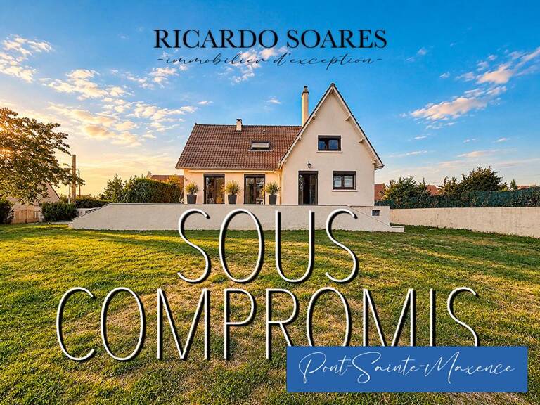 PONT-SAINTE MAXENCE (SARRON) 60700 - VUE SUR L'OISE / MAISON FAMILIALE 163 m2 AU SOL / SOUS-SOL TOTAL / 5 CHAMBRES / TERRAIN 1125 m2 — photo 1