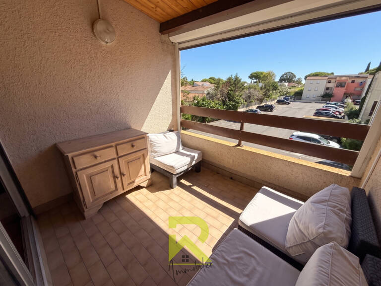GRAU D'AGDE, studio cabine, parking, piscine à 400m de la pl — photo 1