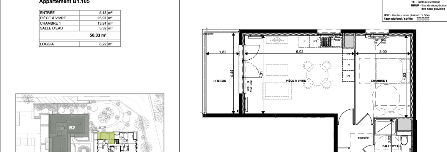 Appartement 2 Pièces 50 m² à louer à Roussillon (38150)
