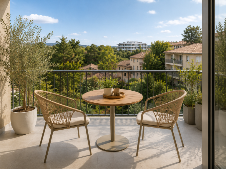 TOULON EST – SUPERBE T3 AVEC GRANDE TERRASSE & PARKING — photo 1