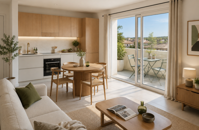 MAGNIFIQUE T3 AVEC TERRASSE & 2 CHAMBRES - BRIGNOLES CENTRE — photo du bien
