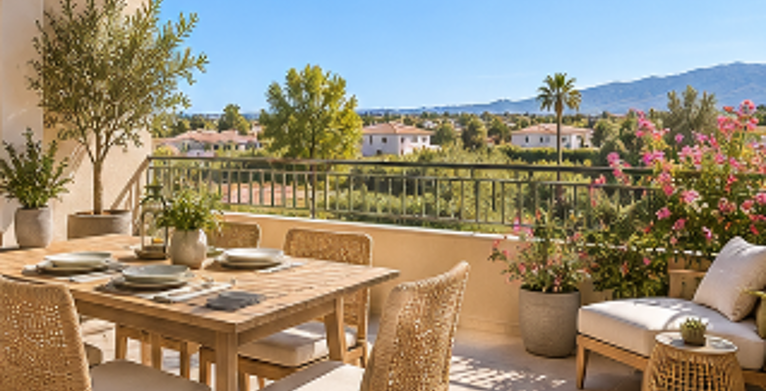 SUBLIME T2 DE 50 M² EN DERNIER ÉTAGE AVEC TERRASSE ET VUE DÉGAGÉE — photo 1