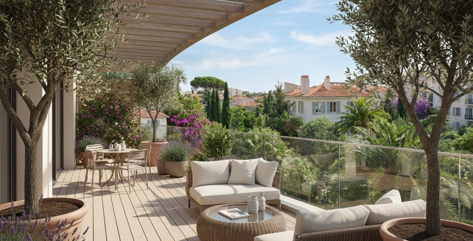 SUPERBE OPPORTUNITE A 100M DES PLAGES, T4 TRAVERSANT EN DERNIER ETAGE PLEIN SUD — photo 1