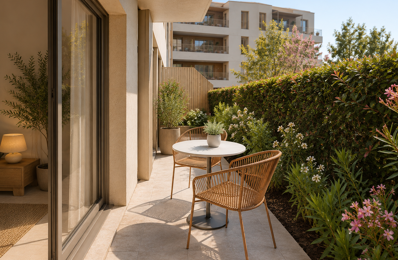 FRÉJUS PLAGE – GRAND T3 AVEC TERRASSE, À 5 MINUTES DES PLAGES — photo du bien