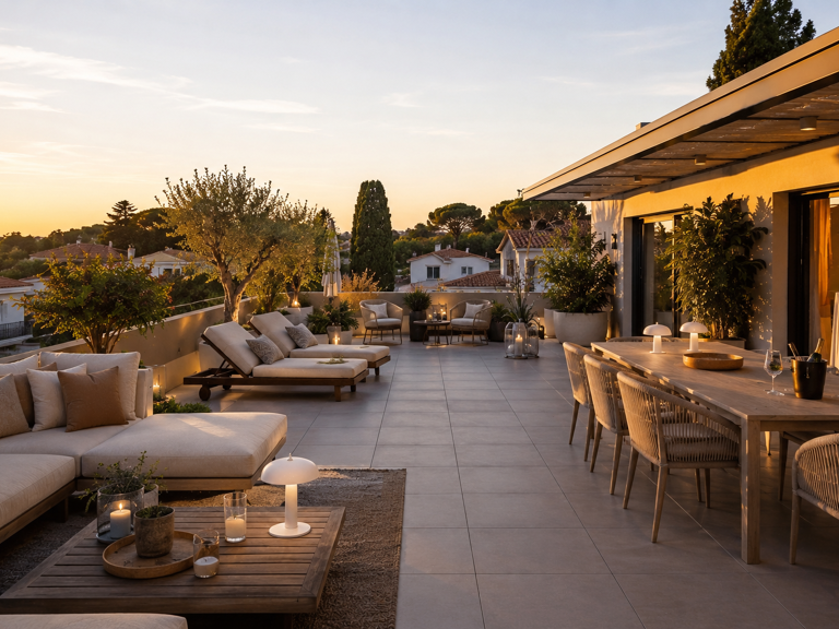 * SAINT-AYGULF – BIEN D'EXCEPTION – ATTIQUE DE 138m² AVEC TERRASSE DE 81m² — photo 1