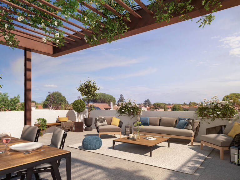 T4 EN DERNIER ETAGE AVEC VUE DÉGAGÉE, La garde freinet  — photo 1