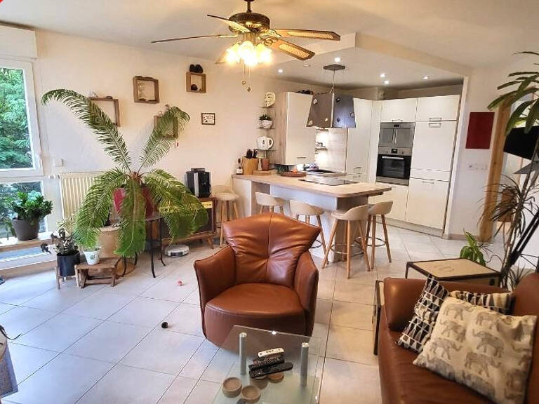 Appartement à vendre - Harfleur - 59 m² - 2 chambres - Terrasse exposée sud/ouest et 3 stationnements — photo 1