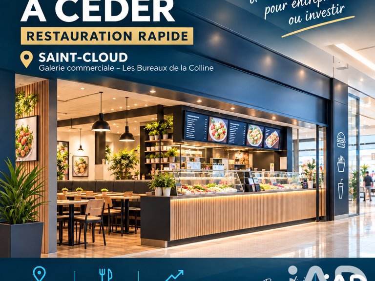 Vente Restauration rapide 80 m&sup2; — photo 1