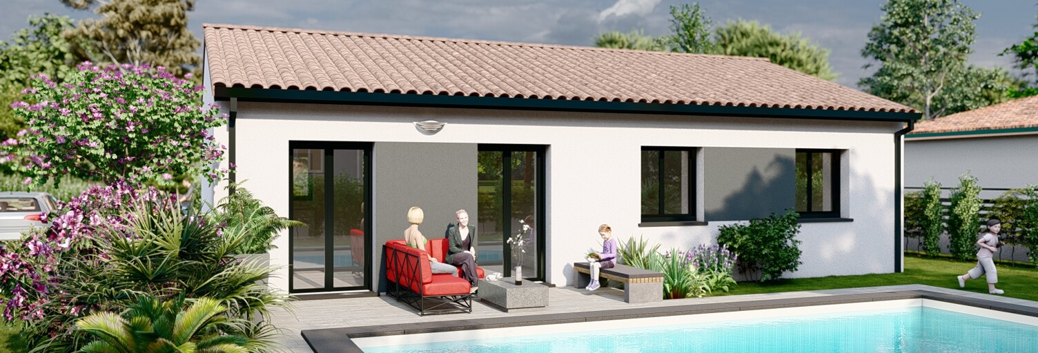 Maison 80 m² à construire Aussonne (31840)