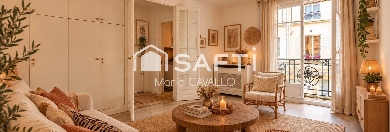 Appartement 2 Pièces 53 m² à vendre à Paris 16 (75016)