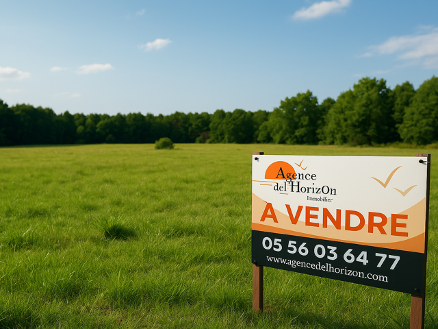 Lège-Cap-Ferret - Terrain à bâtir viabilisé de 876m2 environ — photo du bien