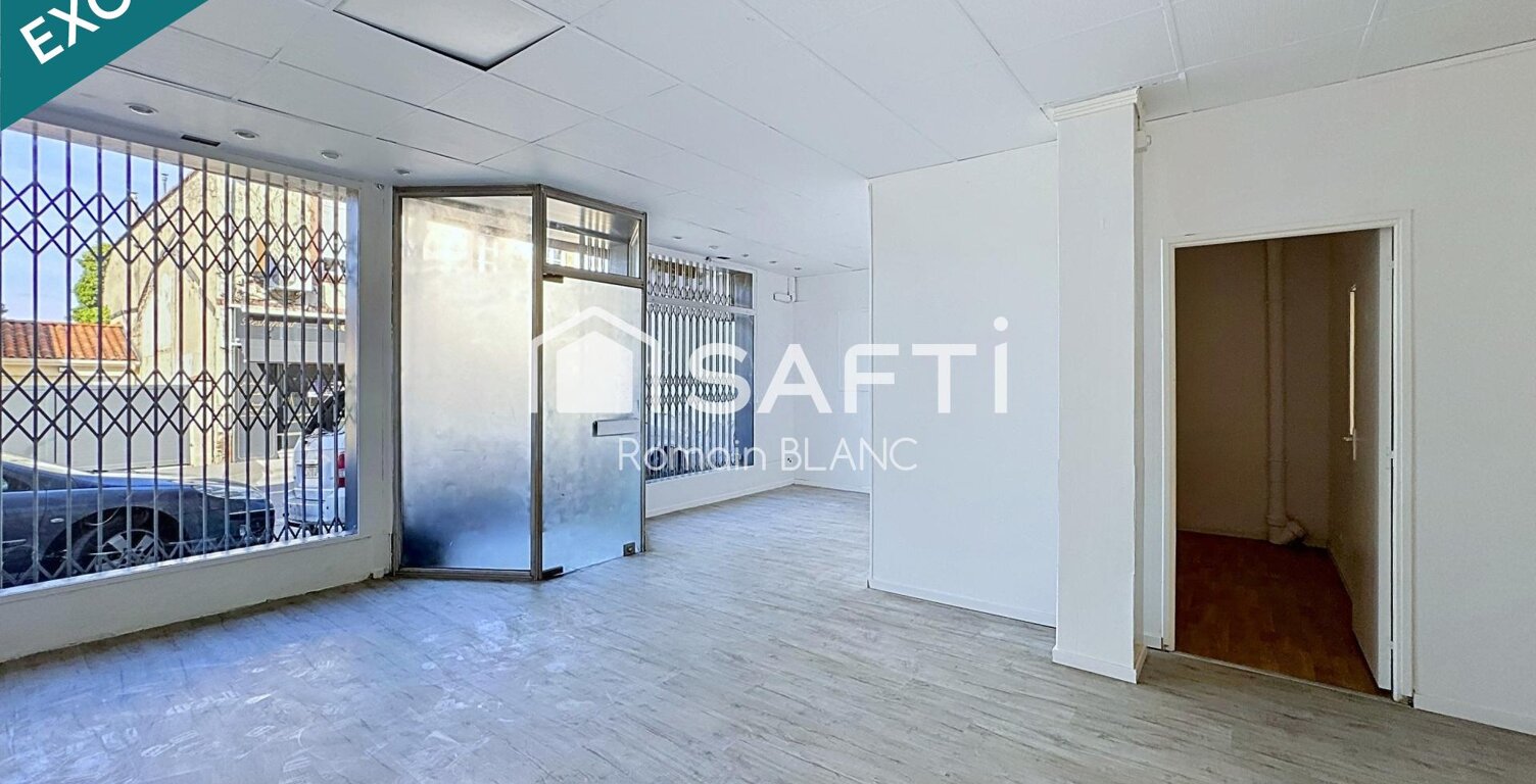 LOCAL COMMERCIAL DE 60 m² - TOULOUSE RUE LOUIS PLANA — photo 1