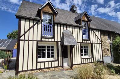 Maison indépendante en pierre habitable 4 chambres + garage + 2 dépendances sur un terrain de 1737m2 proche de Le Teilleul — photo du bien