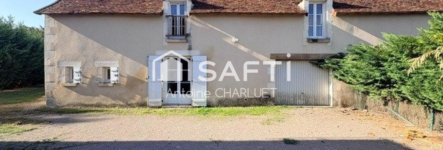 Maison 5 Pièces 121 m² à vendre à Azay-le-Ferron (36290)