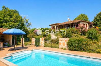 Maison familiale avec piscine et sous-sol total  Mongauzy — photo du bien