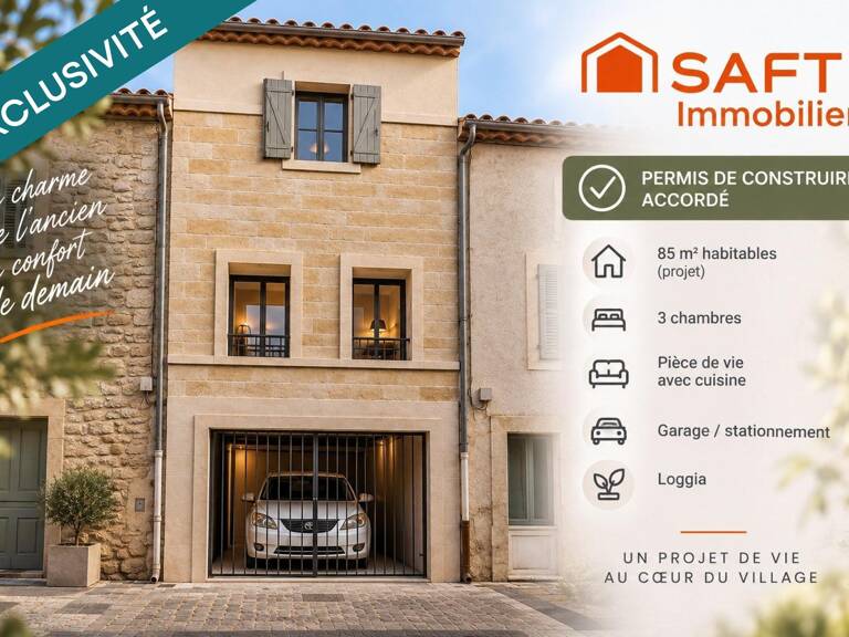 Remise de 85m² habitable avec permis de construire — photo 1