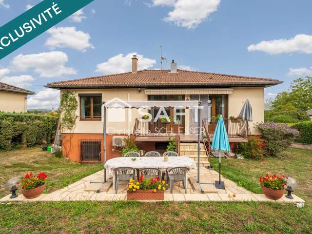 Belle maison familiale de 102 m² avec grand jardin et sous-sol complet — photo du bien