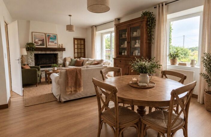Maison mitoyenne en pierre - Proche des écoles, des commodités et du littoral — photo 3
