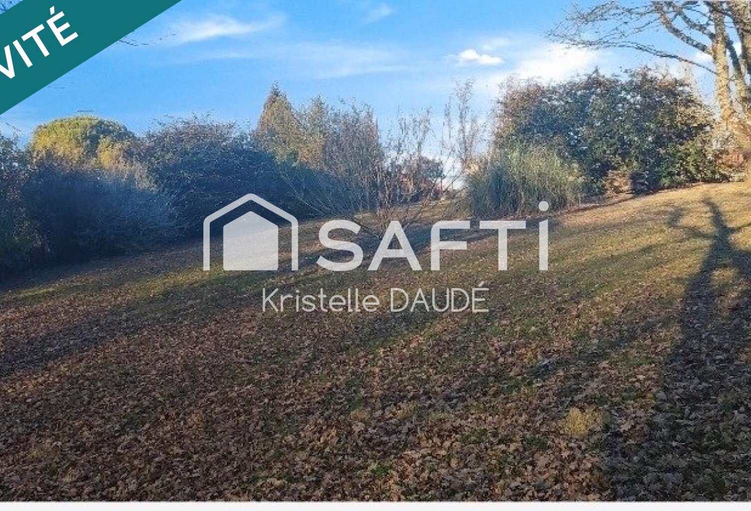 Terrain à bâtir dans un environnement boisé — photo 1