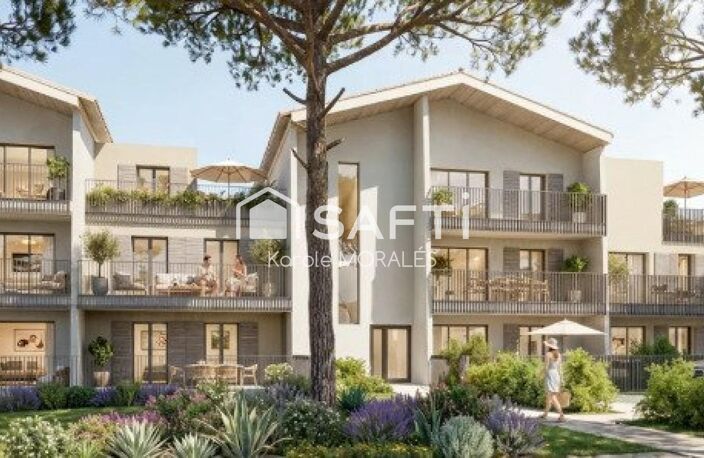 LA FRANQUI, PROCHE LEUCATE, T3 EN RDC, DANS RESIDENCE DE STANDING ET LIEU PRIVILEGIE, EXTERIEURS,STATIONNEMENTS — photo 5