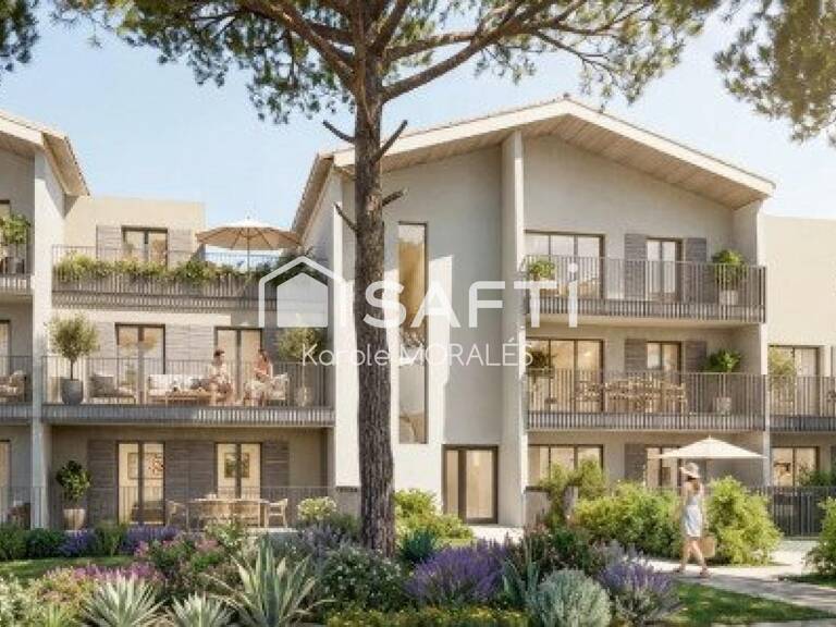 LA FRANQUI, PROCHE LEUCATE, T3 EN RDC, DANS RESIDENCE DE STANDING, EXTERIEURS,STATIONNEMENTS — photo 1