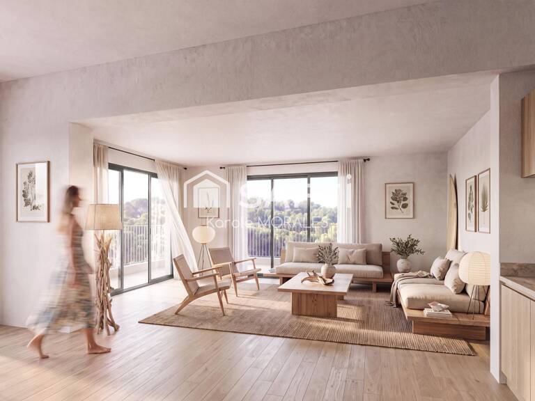 LA FRANQUI, PROCHE LEUCATE, T3 EN R+1, DANS RESIDENCE DE STANDING ET LIEU PRIVILEGIE, EXTERIEURS,STATIONNEMENTS — photo 1