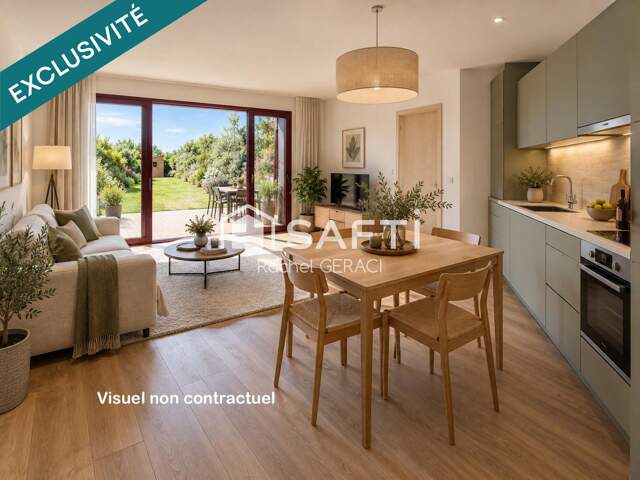 T2, VEFA, Villa Mazy avec terrasse et jardin — photo du bien