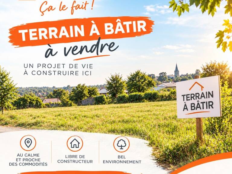 Terrain constructible de 2178m2, hors lotissement — photo 1