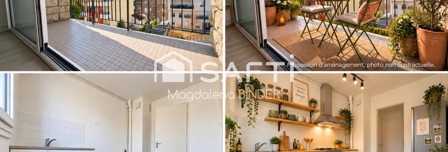 Appartement 3 Pièces 66 m² à vendre à Juvisy-sur-Orge (91260)