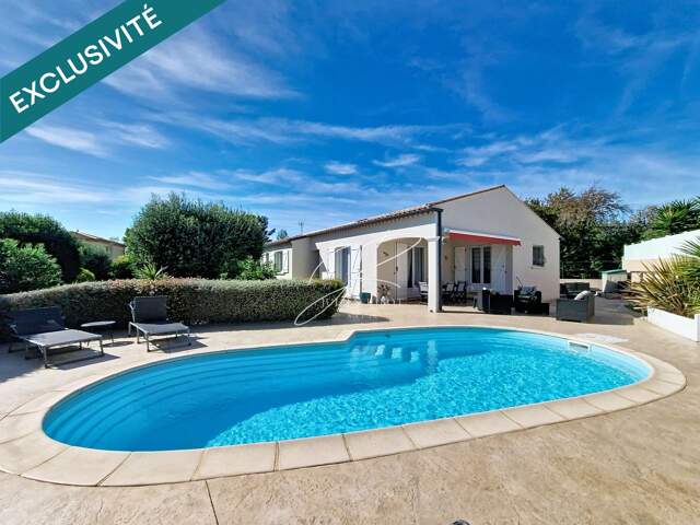 Villa T4 3 chambres 120 m² piscine et garage — photo du bien