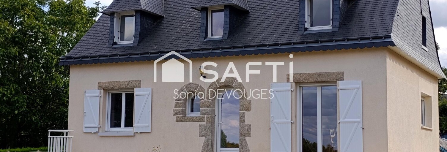 Maison 5 Pièces 110 m² à vendre à Guilliers (56490)