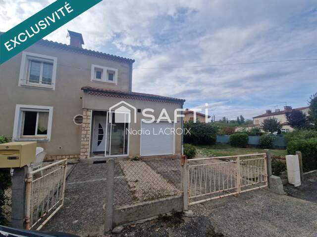 MAISON 95 m² sur un niveau, garage et jardin. — photo du bien