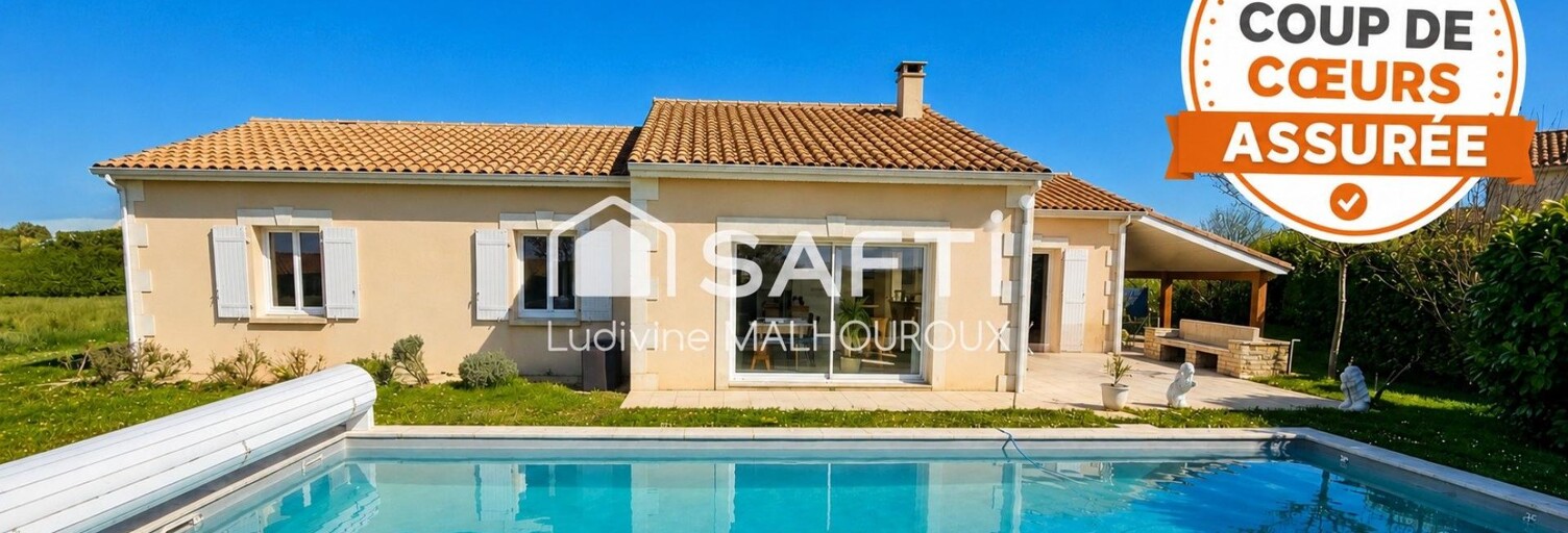 Maison 6 Pièces 140 m² à vendre à Villebois-Lavalette (16320)