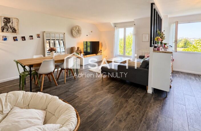 Draveil : duplex 69 m², 3 ch., parking, gare 8 min — photo 3