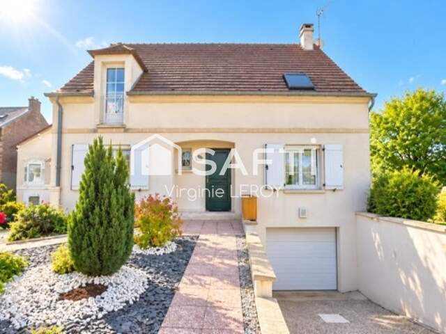Maison familiale vivable de plain-pied avec sous-sol total  La Croix-Saint-Ouen — photo du bien