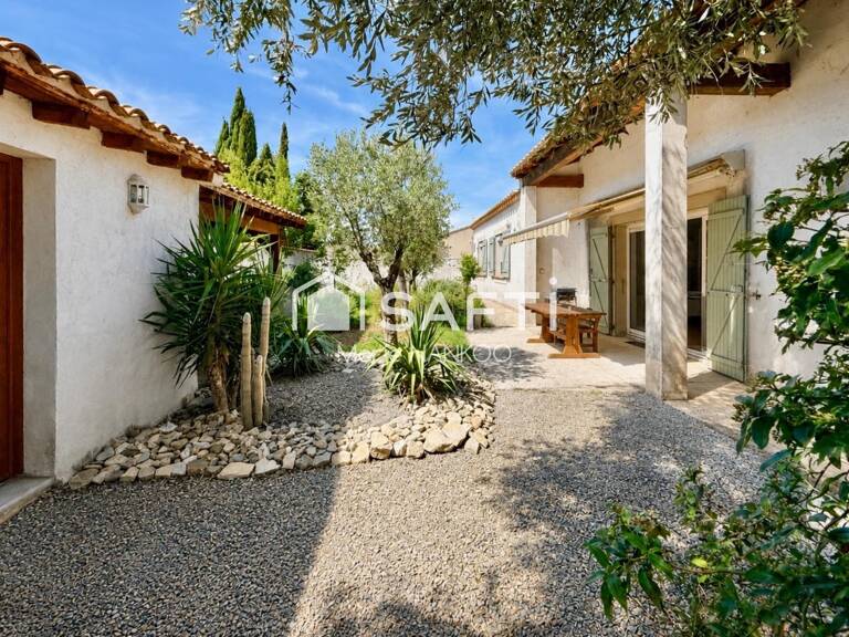 Villegailhenc  Maison de 130 m² avec jardin méditerranéen, garage camping-car et panneaux photovoltaïques ! — photo 1
