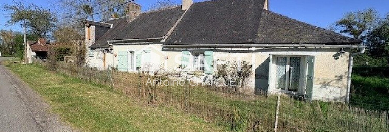 Maison 4 Pièces 90 m² à vendre à Paulnay (36290)