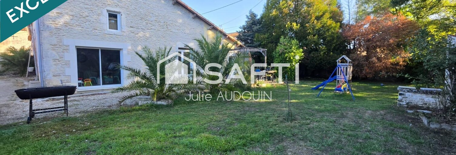 Maison 4 Pièces 138 m² à vendre à Bazauges (17490)