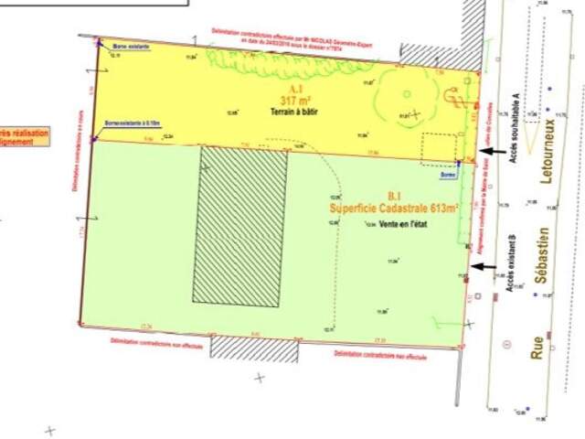 Saint Julien de Concelles en Centre-bourg Terrain de 317 m² — photo du bien