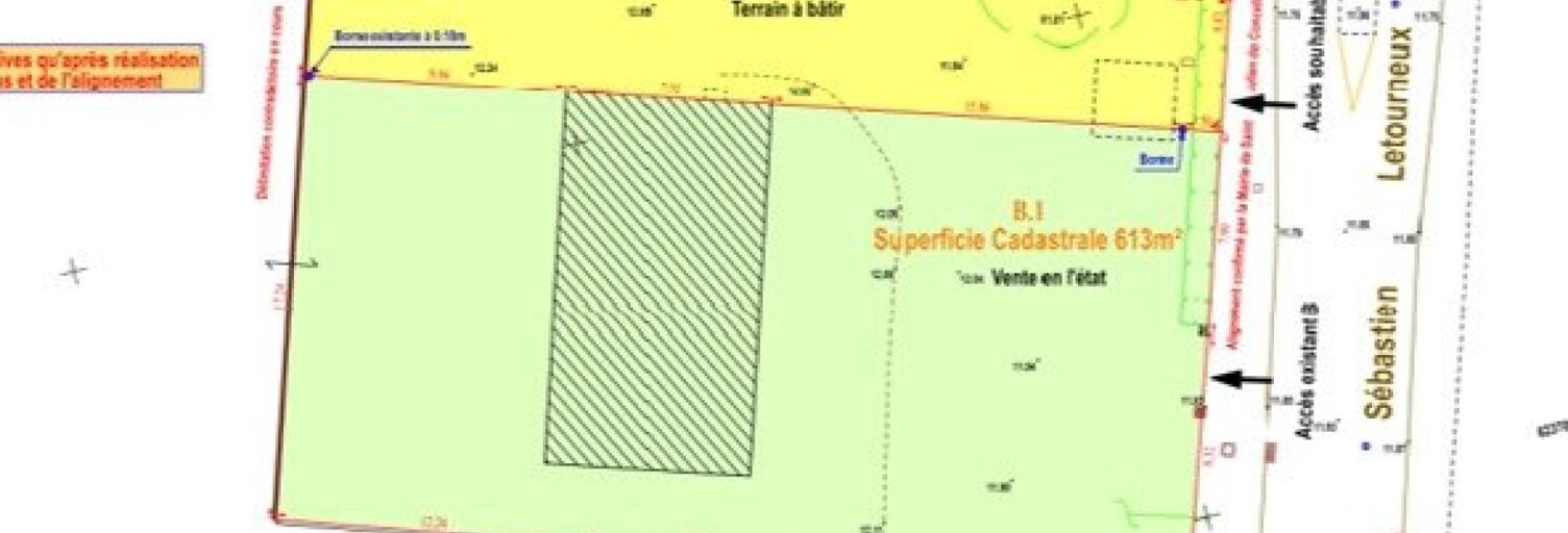 Terrain  317 m² à vendre à Saint-Julien-de-Concelles (44450)