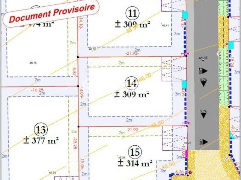 THAON. Faire vite, dernier terrain.309 M².69500 €. — photo 1