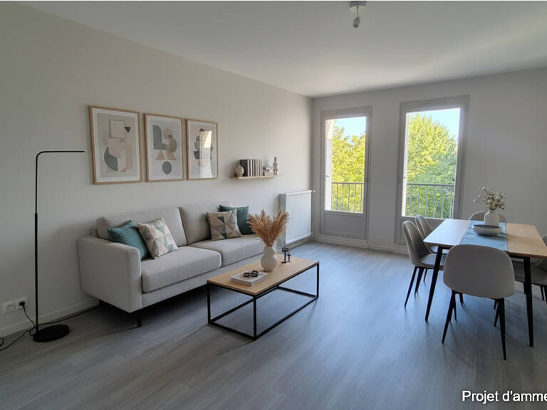 Appartement T3 - 67 m² - TOURS - LES HALLES — photo 1