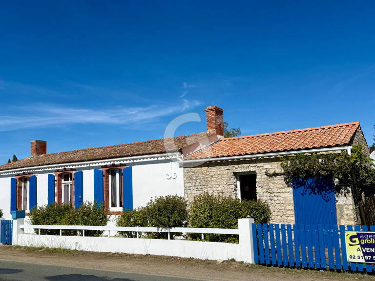 MAISON 93 m² AVEC JARDIN ET DÉPENDANCE LONGEVILLE-SUR-MER - LES CONCHES — photo 1