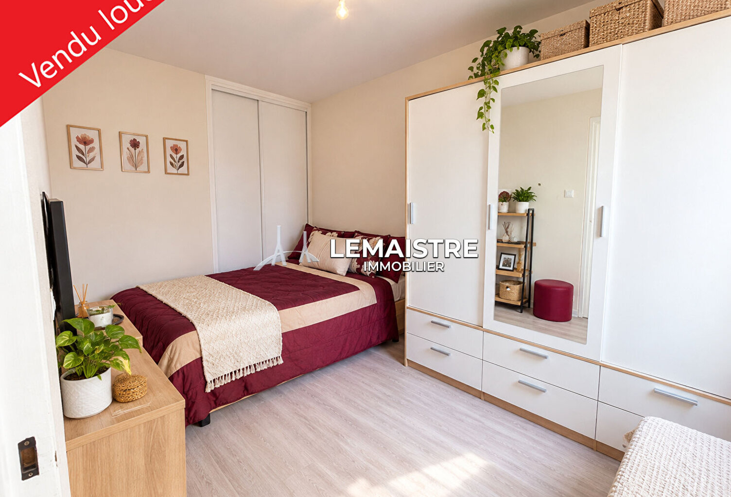 Appartement à vendre - Le Havre - Caucriauville - Résidence Les Goélands 2 chambres - Vendu loué — photo 1