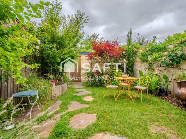 SAINT AUGUSTIN, MAISON BORDELAISE, 4 CHAMBRES, JARDIN — photo du bien