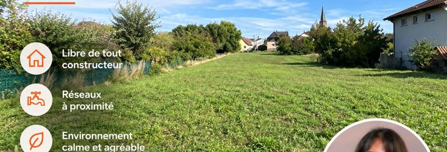 Terrain  3684 m² à vendre à Dannemarie (68210)