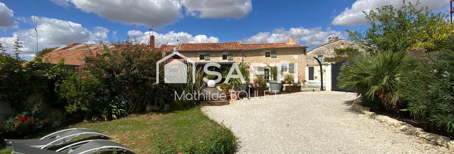Maison 4 Pièces 163 m² à vendre à Taillant (17350)