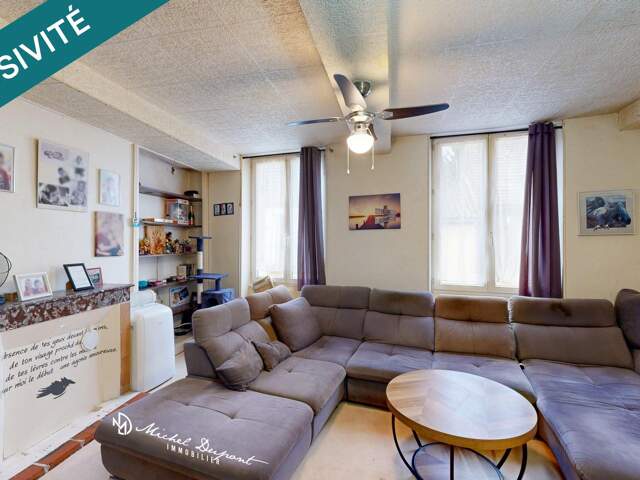 Appartement de 83 m² indépendant avec surface commerciale vitrée — photo du bien