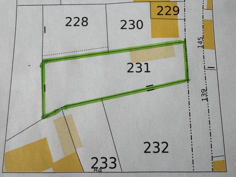 Vente Terrain à bâtir 285 m&sup2; — photo 1